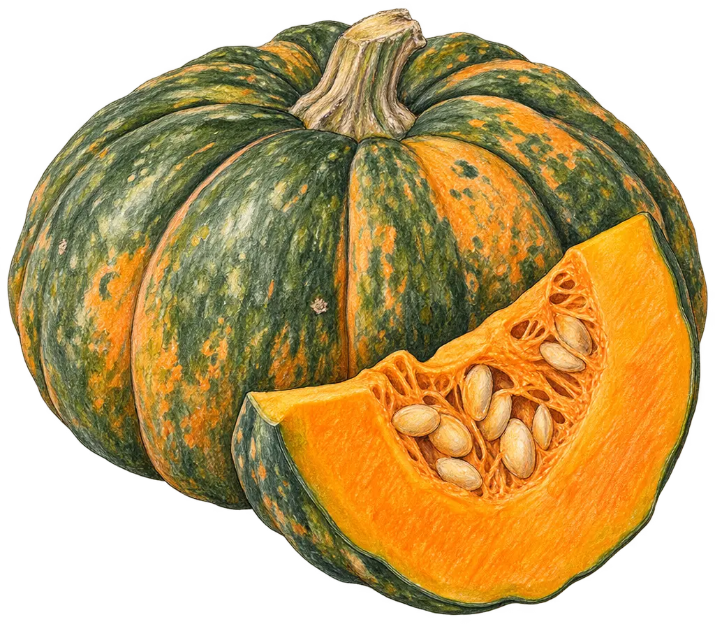 Ilustración de Ahuyama