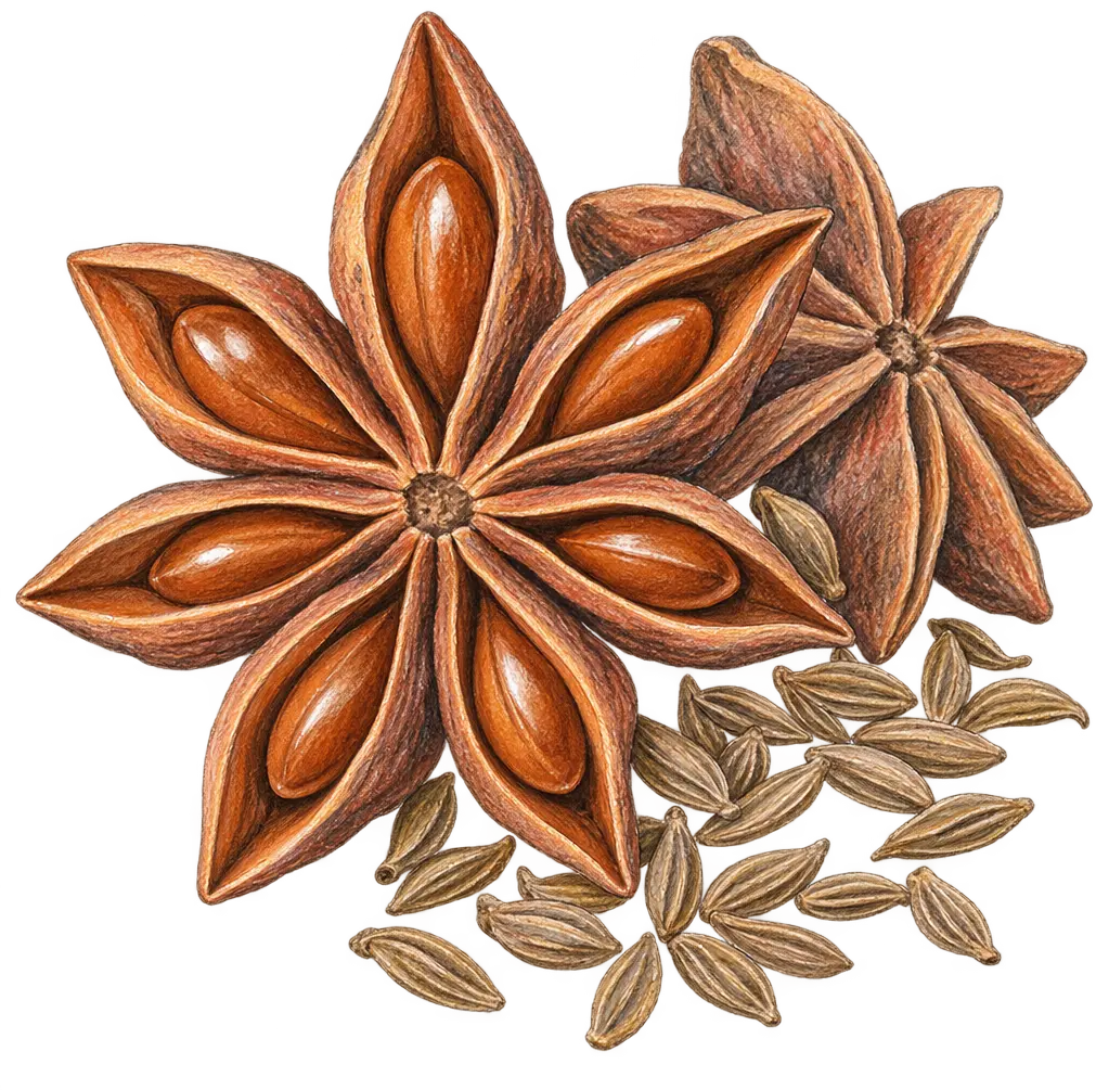 Ilustración de Anís