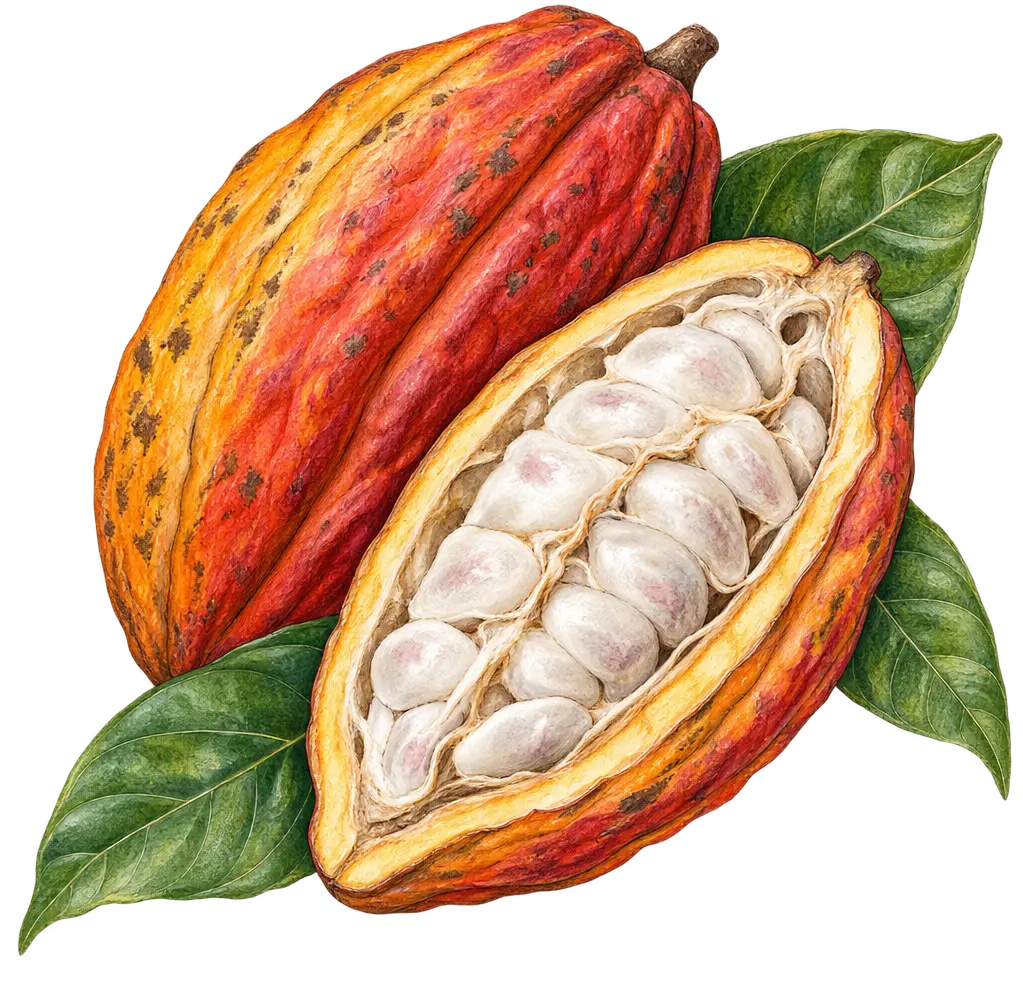 Ilustración de Cacao