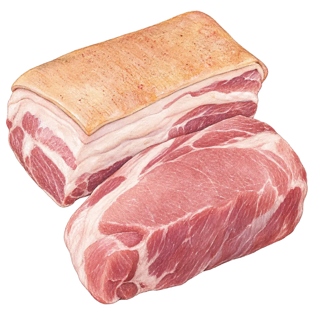 Ilustración de Cerdo
