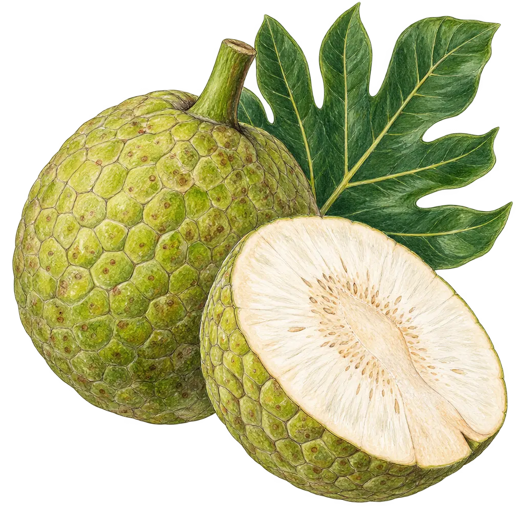 Ilustración de Fruto de pan