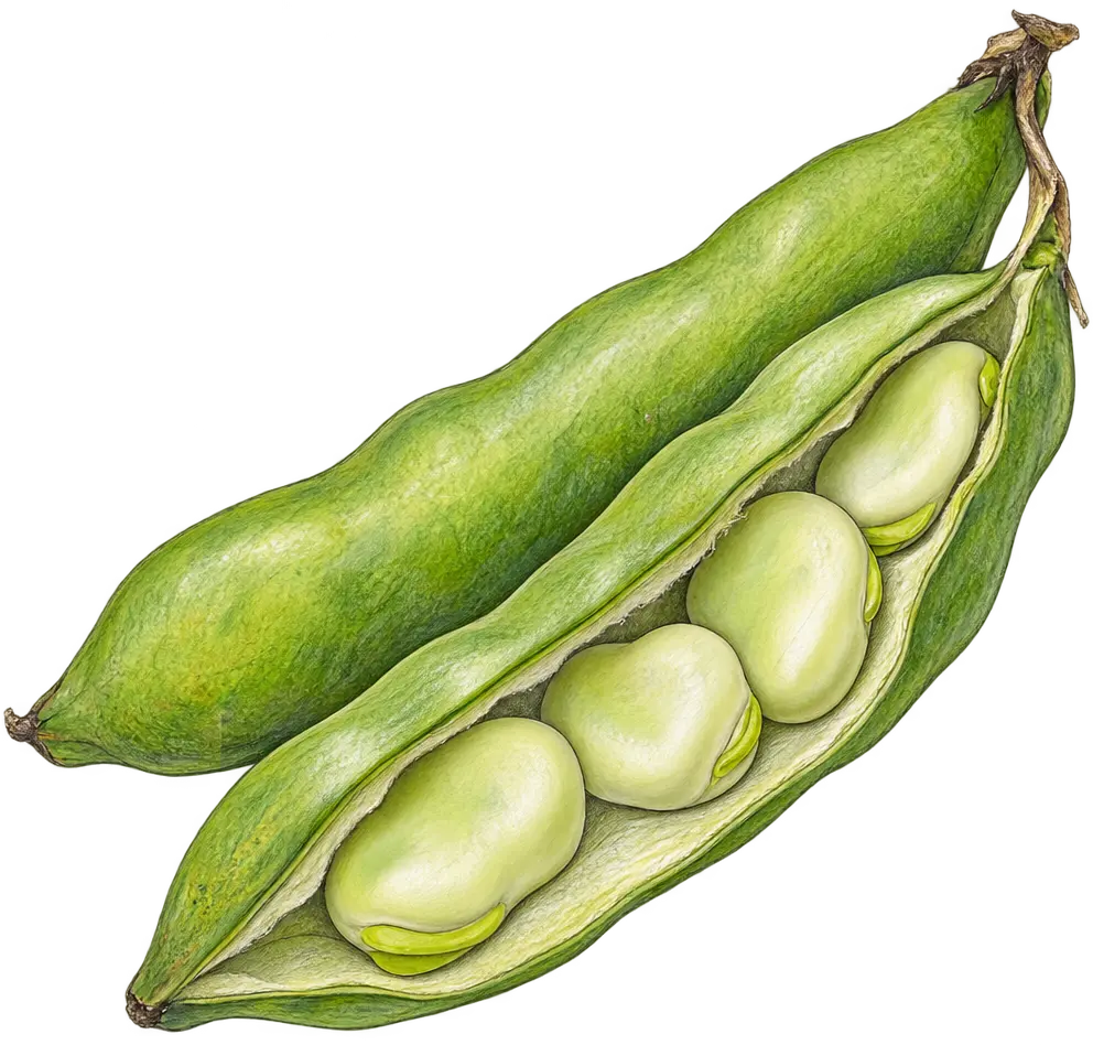 Ilustración de Haba