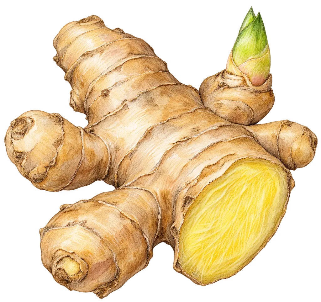 Ilustración de Jengibre