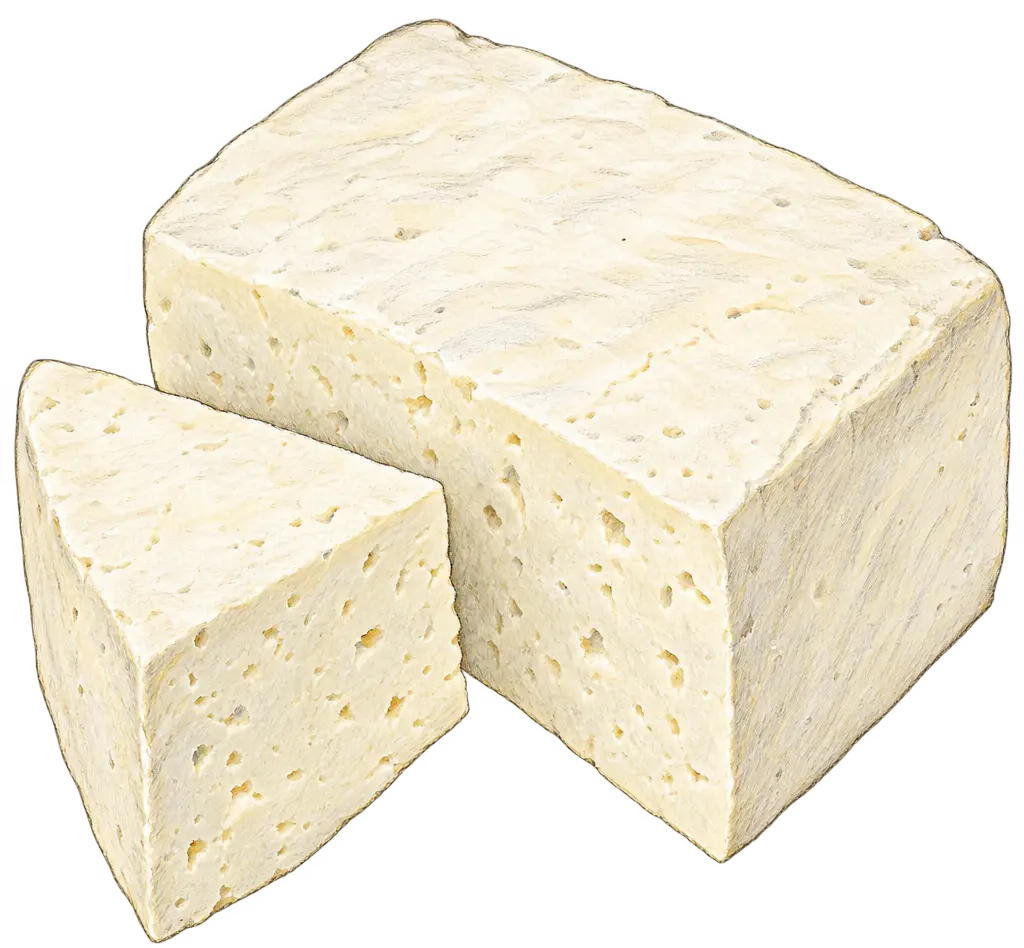 Ilustración de Queso costeño