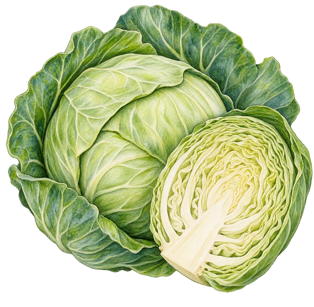 Ilustración de Repollo